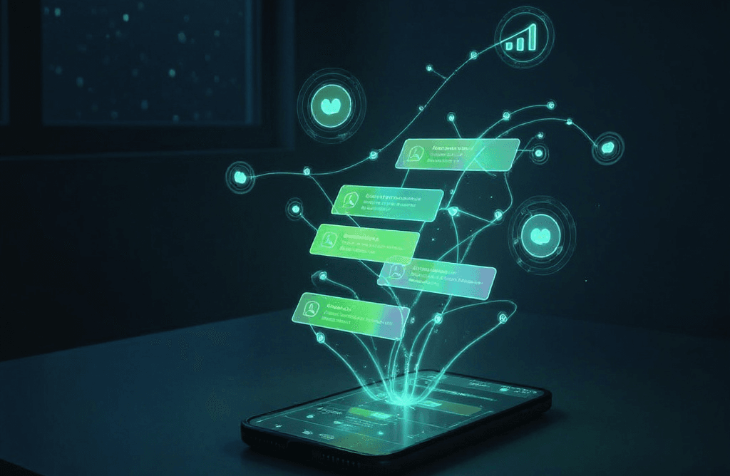 WhatsApp Crawler with AI Sentiment Analysis